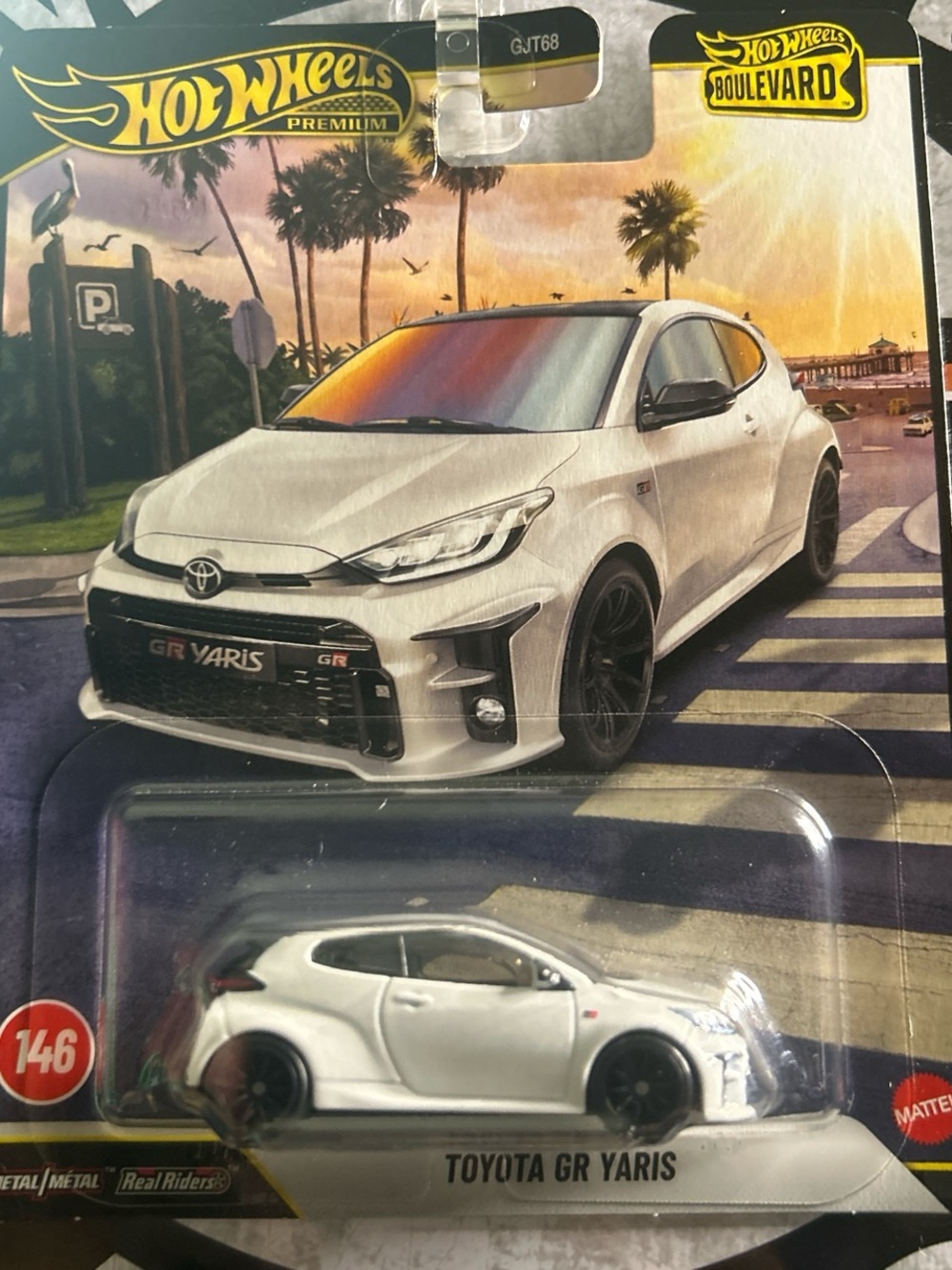 Hot Wheels Toyota GR Yaris Car - White